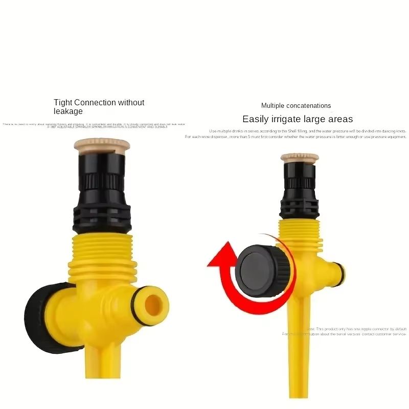 360° Automatic Rotating Garden Sprinkler – Lawn Irrigation Sprinkler & Garden Watering System