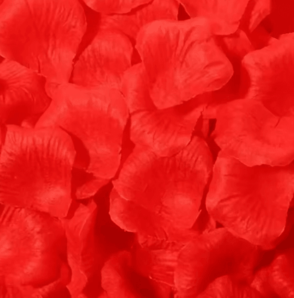 1000 Piece White Artificial Rose Petals for Romantic Wedding and Party Decor