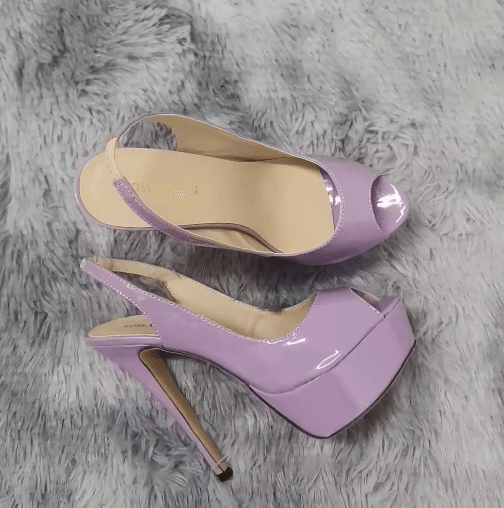 14CM Platform Gladiator High Heel Sandals – Sexy Open Toe Party & Wedding Shoes