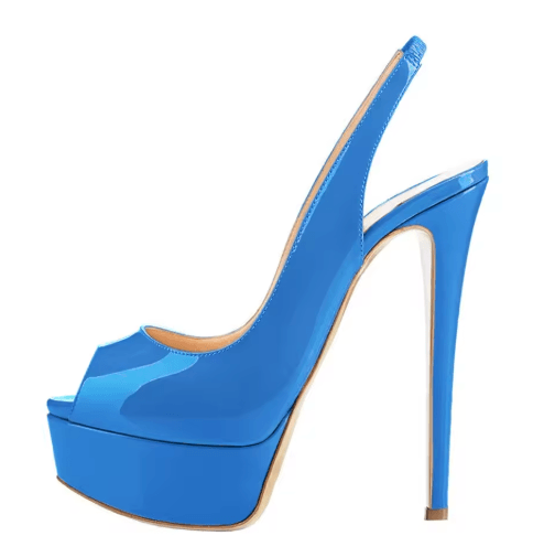 14CM Platform Gladiator High Heel Sandals – Sexy Open Toe Party & Wedding Shoes