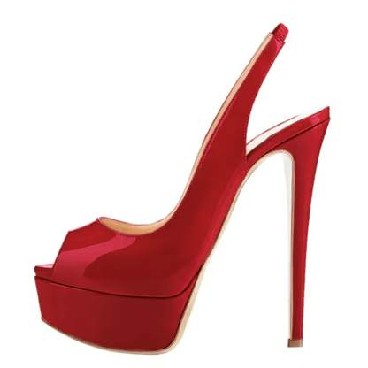 14CM Platform Gladiator High Heel Sandals – Sexy Open Toe Party & Wedding Shoes