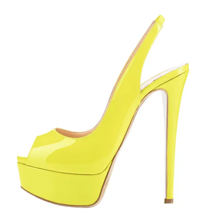 14CM Platform Gladiator High Heel Sandals – Sexy Open Toe Party & Wedding Shoes