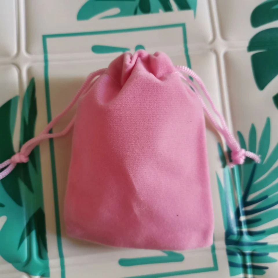 Drawstring Velvet Jewelry Bags – High-Performance Necklace Packaging & Luxury Gift Pouches (100pcs/lot)