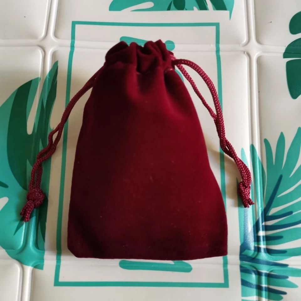 Drawstring Velvet Jewelry Bags – High-Performance Necklace Packaging & Luxury Gift Pouches (100pcs/lot)