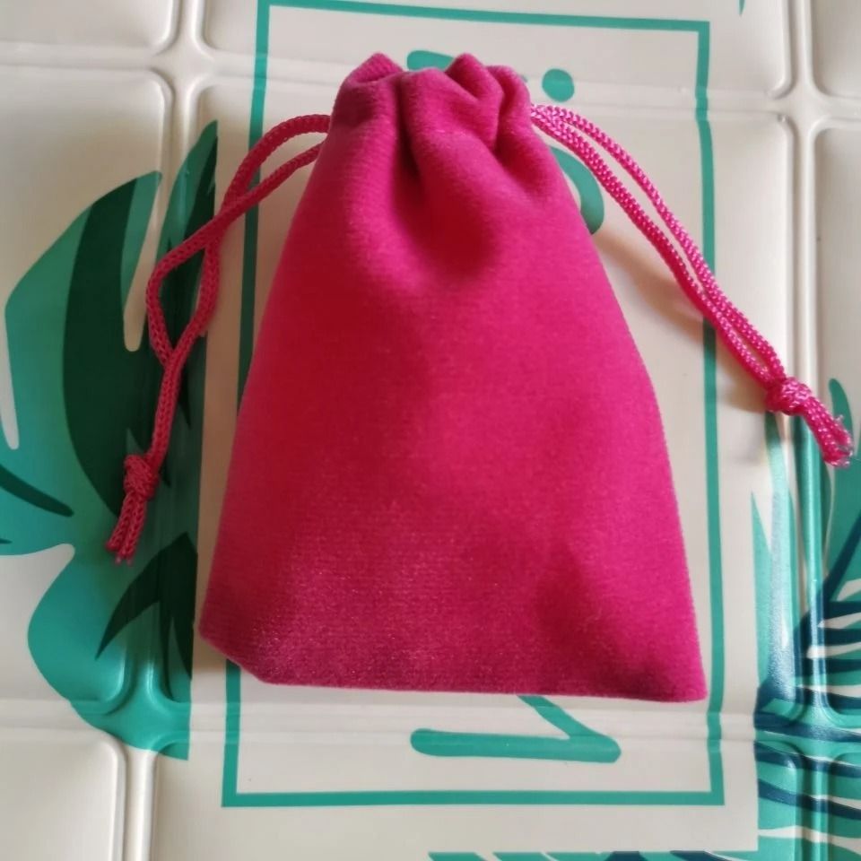 Drawstring Velvet Jewelry Bags – High-Performance Necklace Packaging & Luxury Gift Pouches (100pcs/lot)