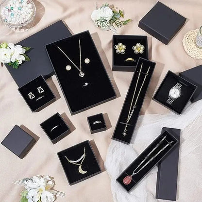 Square Jewelry Display Box – High-Performance Gift Organizer & Luxury Packaging for Rings, Earrings & Bracelets