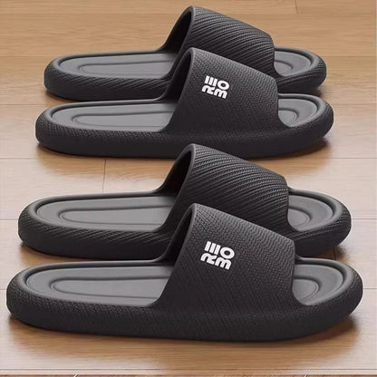 WaveLite Men's Summer Fashion Slippers Comfortable Flat Sandals Non-Slip Indoor Outdoor Slides