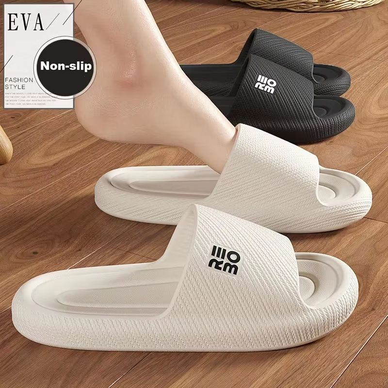 WaveLite Men's Summer Fashion Slippers Comfortable Flat Sandals Non-Slip Indoor Outdoor Slides