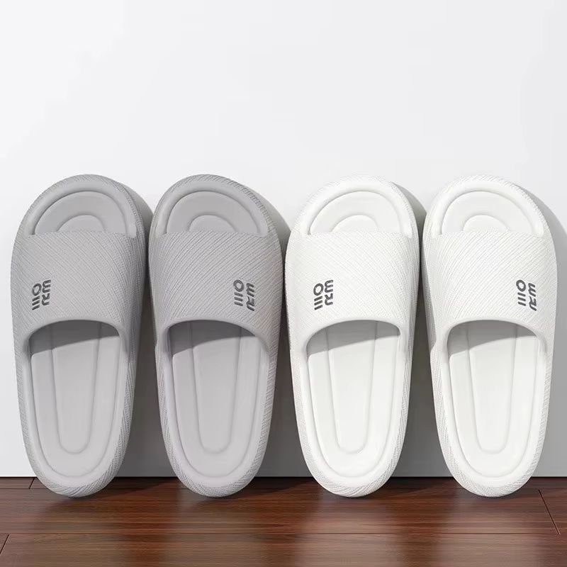 WaveLite Men's Summer Fashion Slippers Comfortable Flat Sandals Non-Slip Indoor Outdoor Slides