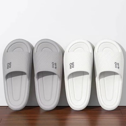 WaveLite Men's Summer Fashion Slippers Comfortable Flat Sandals Non-Slip Indoor Outdoor Slides