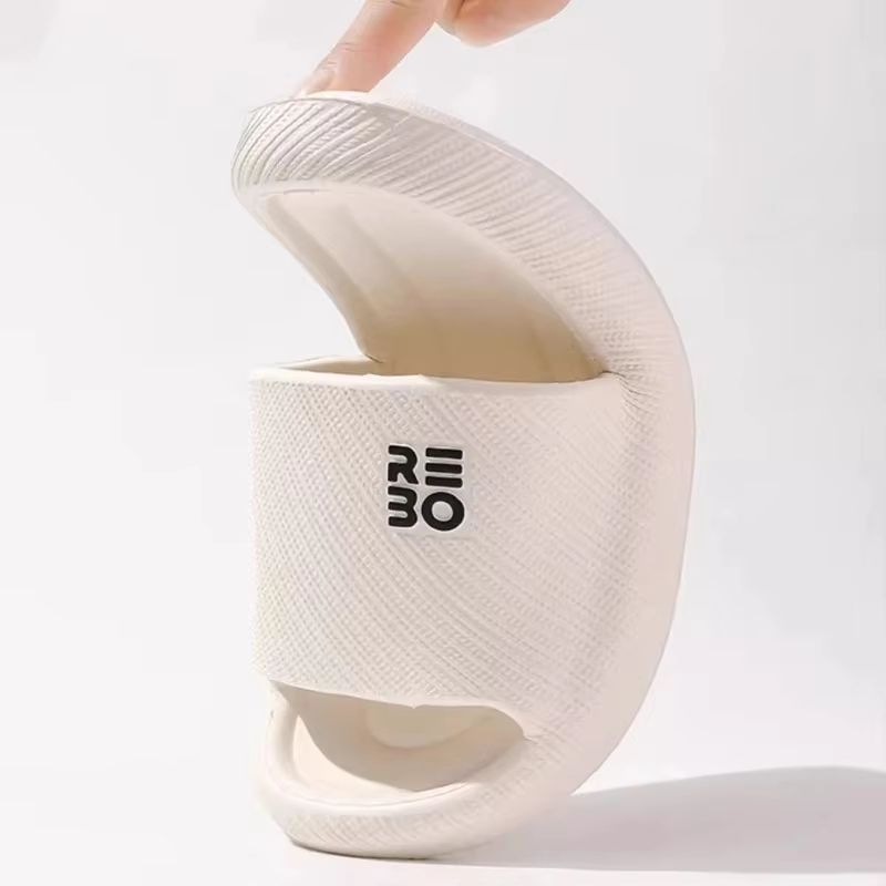 WaveLite Men's Summer Fashion Slippers Comfortable Flat Sandals Non-Slip Indoor Outdoor Slides