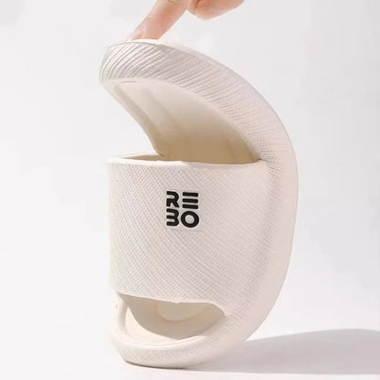 WaveLite Men's Summer Fashion Slippers Comfortable Flat Sandals Non-Slip Indoor Outdoor Slides