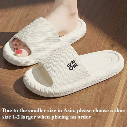 WaveLite Men's Summer Fashion Slippers Comfortable Flat Sandals Non-Slip Indoor Outdoor Slides