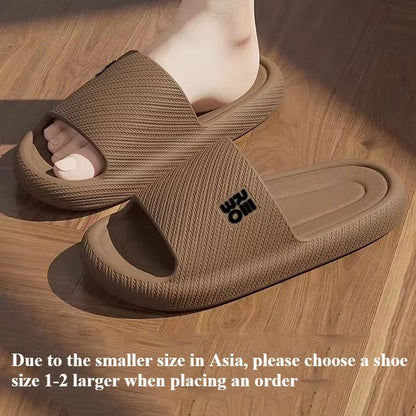 WaveLite Men's Summer Fashion Slippers Comfortable Flat Sandals Non-Slip Indoor Outdoor Slides