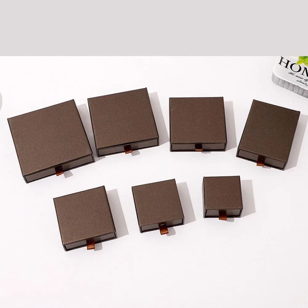 Paper Jewelry Gift Box Set – High-Performance Organizer & Packaging for Rings, Earrings & Wedding Favors (10pcs)