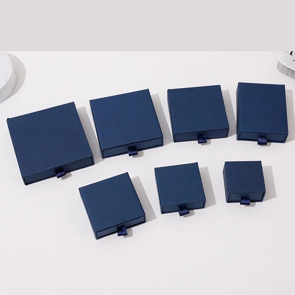 Paper Jewelry Gift Box Set – High-Performance Organizer & Packaging for Rings, Earrings & Wedding Favors (10pcs)