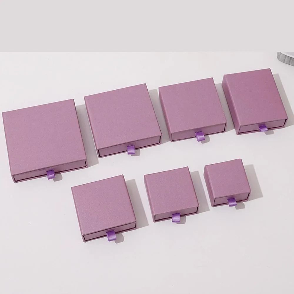Paper Jewelry Gift Box Set – High-Performance Organizer & Packaging for Rings, Earrings & Wedding Favors (10pcs)