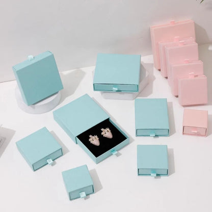 Paper Jewelry Gift Box Set – High-Performance Organizer & Packaging for Rings, Earrings & Wedding Favors (10pcs)