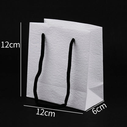 Square Jewelry Organizer Box – High-Performance White Kraft Paper Display & Gift Boxes for Engagement Rings & Accessorie