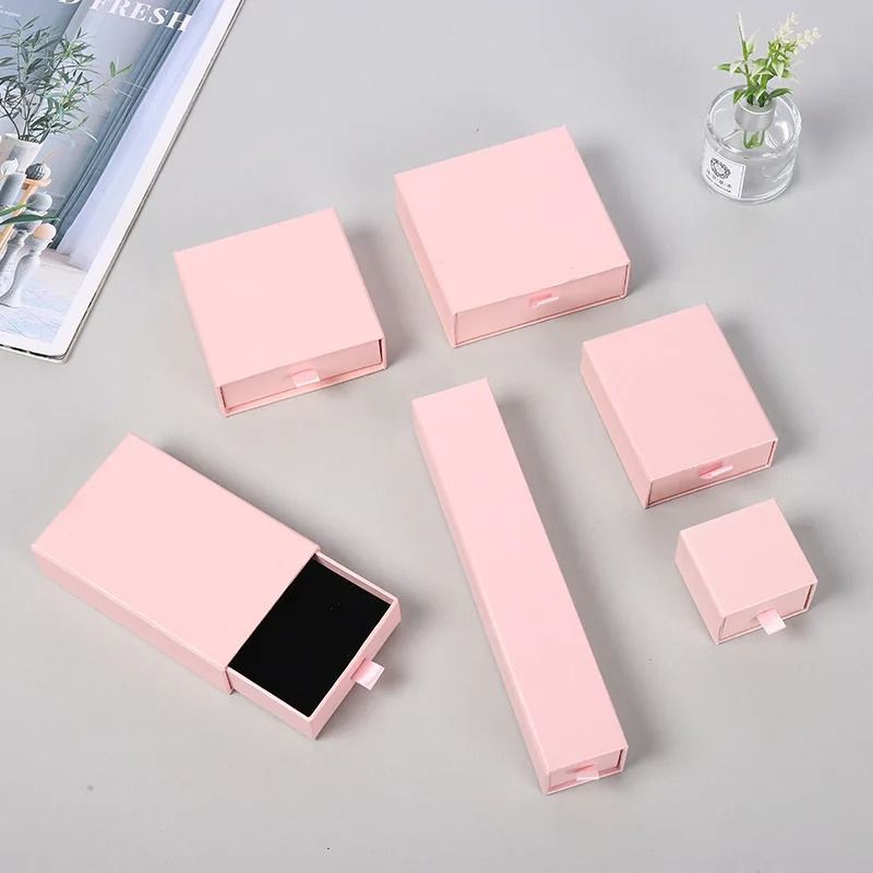 Drawer Jewelry Organizer Box – High-Performance Packing & Display for Rings & Necklaces (12pcs)
