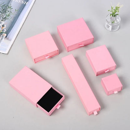 Drawer Jewelry Organizer Box – High-Performance Packing & Display for Rings & Necklaces (12pcs)