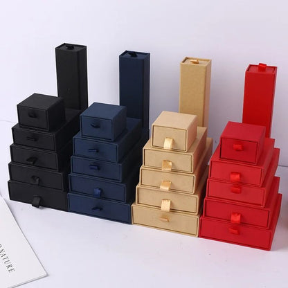 Drawer Jewelry Organizer Box – High-Performance Packing & Display for Rings & Necklaces (12pcs)