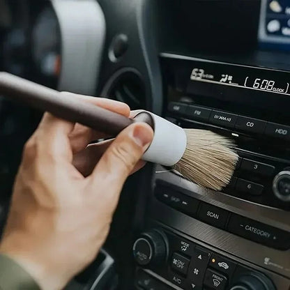 3 PCS Auto Detailing Brush Set – High-Performance Bristle Tools for Car Interior & Exterior Cleaning