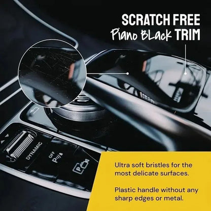 3 PCS Auto Detailing Brush Set – High-Performance Bristle Tools for Car Interior & Exterior Cleaning