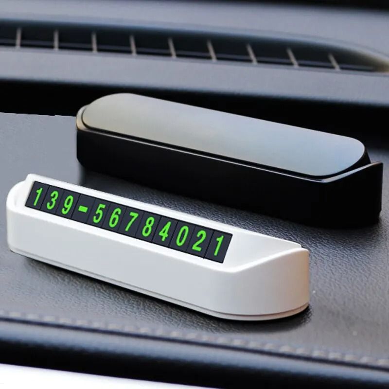 Car Temporary Parking Card – High-Performance Telephone Number Plate for Elite Auto Organization