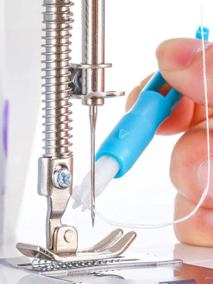 Automatic Needle Threader Tool – Quick DIY Sewing & Cross Stitch Threading Device