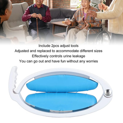 Male Urinary Incontinence Clamp Prevent Leakage Adjust Pressure Incontinence Clip