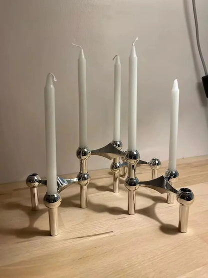 Molecular Structure Nordic Candle Holder