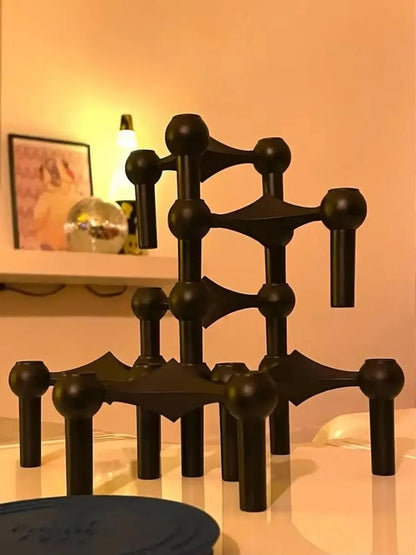 Molecular Structure Nordic Candle Holder