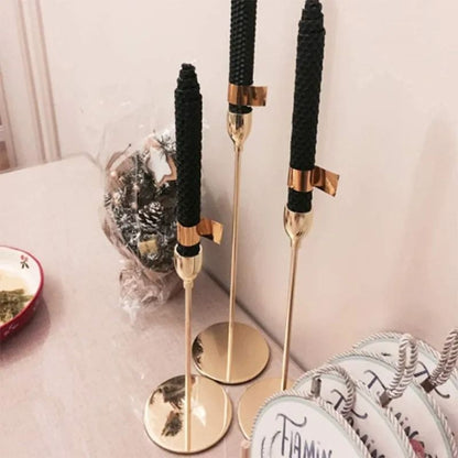 Chinese Style Metal Candle Holders