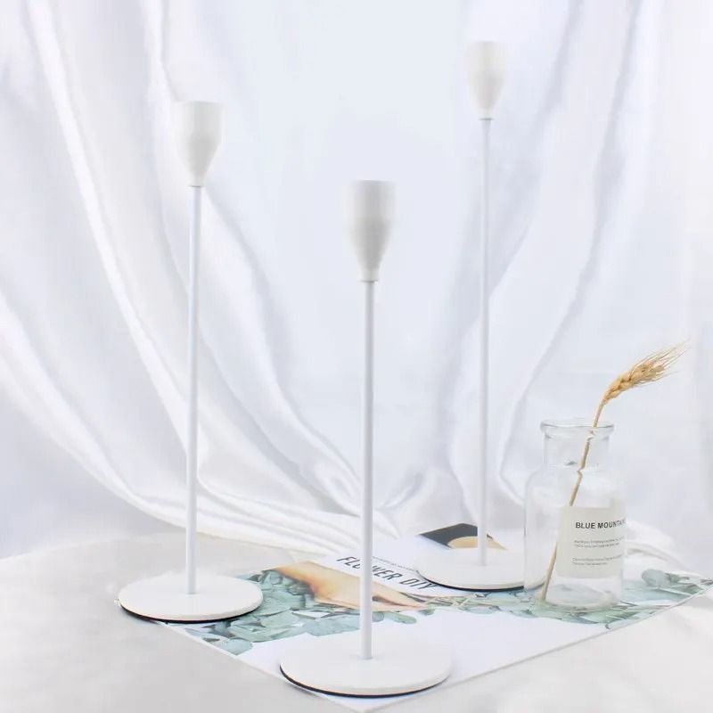Chinese Style Metal Candle Holders