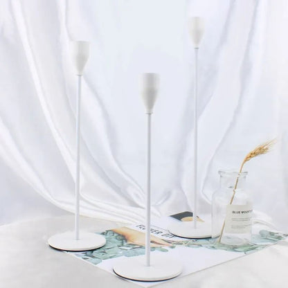 Chinese Style Metal Candle Holders