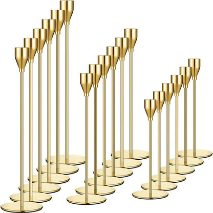 European Style Metal Candle Holder Set