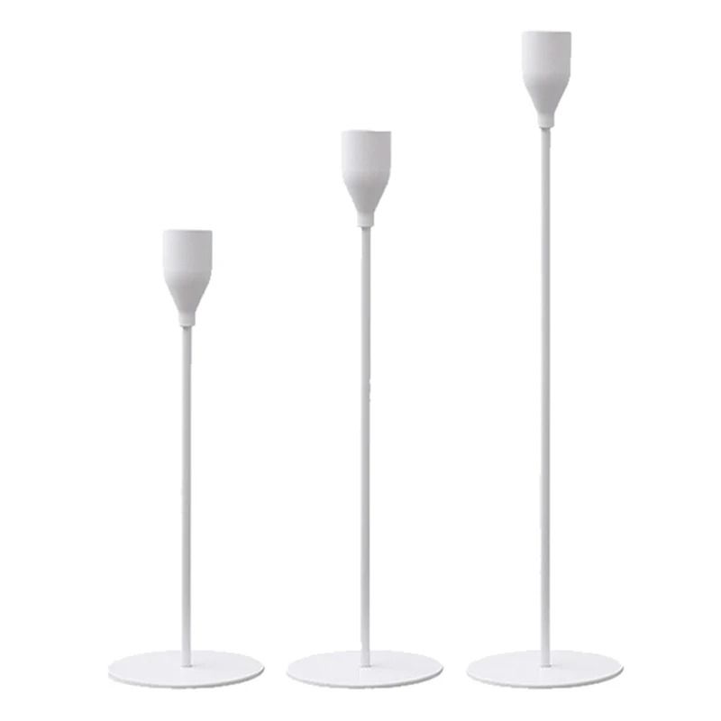 European Style Metal Candle Holder Set