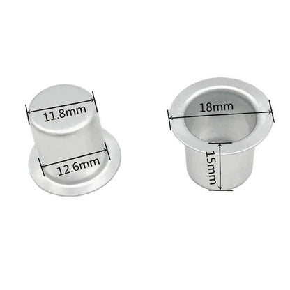 Metal Candle Drip Protectors (10-Piece Set)