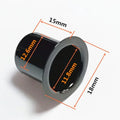 black 11.8mm 10pcs