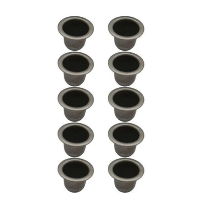Metal Candle Drip Protectors (10-Piece Set)