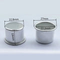 silver 22.2mm 10pcs