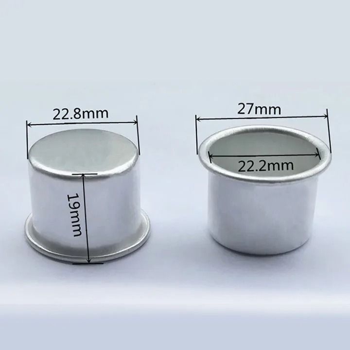 Metal Candle Drip Protectors (10-Piece Set)