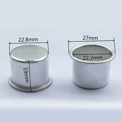 Metal Candle Drip Protectors (10-Piece Set)