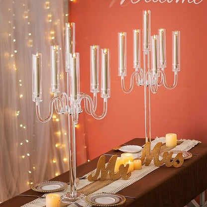 6-Arm Acrylic Conical LED Centerpiece