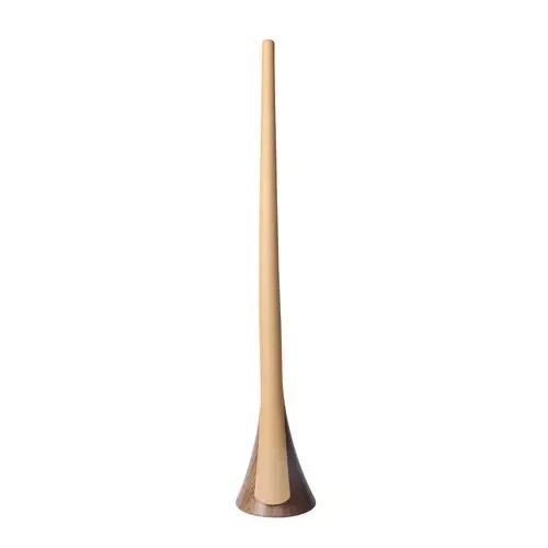 Extra Long Wood Grain Self-Supporting Shoe Horn