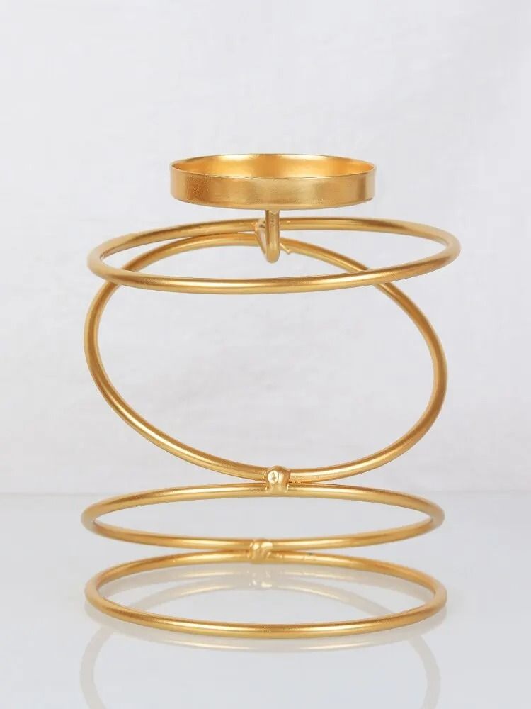 Ins Luxury Style Metal Candle Holder