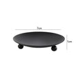 slim plate black
