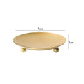 slim plate golden