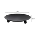 wide plate black